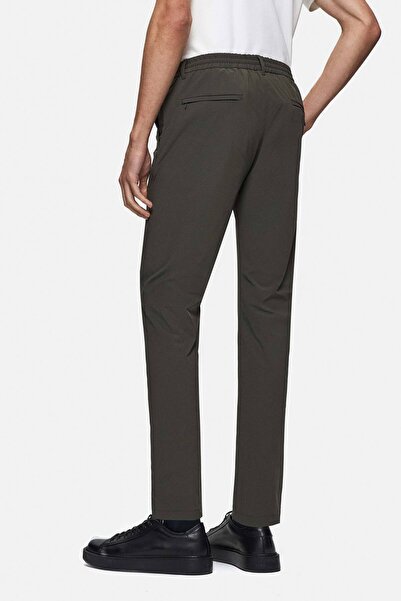 D'S Damat Ds Damat Relaxed Fit Haki Armürlü İnce Ve Hafif Rpt Jogger Pantolon