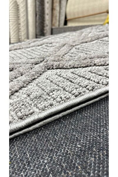 Anatolian Carpet Store Vera 1655a Gri Bukle Doku Iskandinav Model Halı