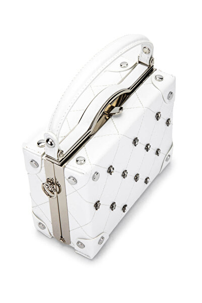 Tamer Tanca Women's Vegan White Shoulder Bag