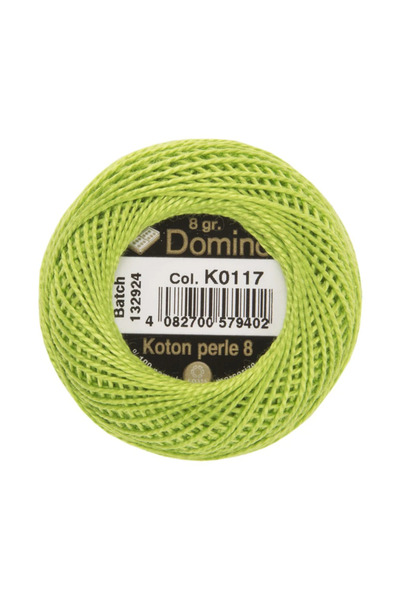 COATS Ață de brodat Domino Koton Perle Nr. 8