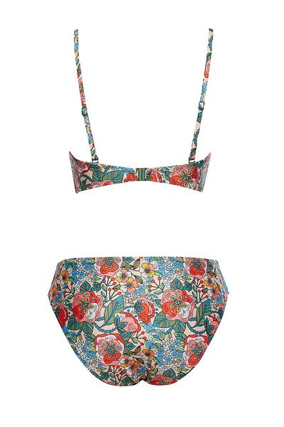 SAILOR moda Σετ μπικίνι με στρογγυλή λαιμόκοψη