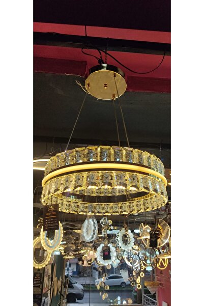 aviZen aydınlatma Ledli taşli lux avize