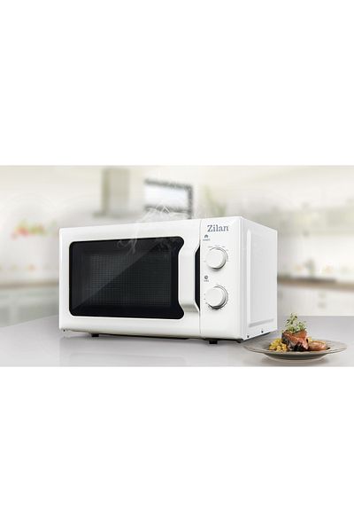 Zilan Cuptor cu microunde ZILAN Alb ZLN-1174, capacitate 20 l, 700 W, ,