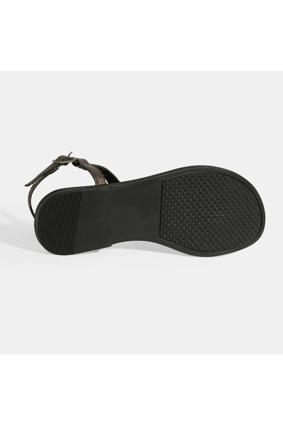 Desa Sandale Flip Flops de damă argintii