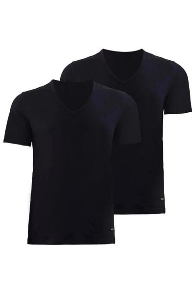 Blackspade Men's V-Neck Half Sleeve Undershirt 2 Pack 9671