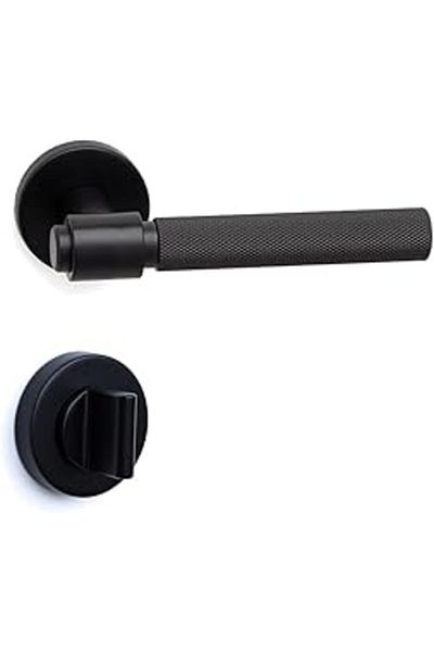 Pazarcan Axes-T Black Room Badge Door Handle