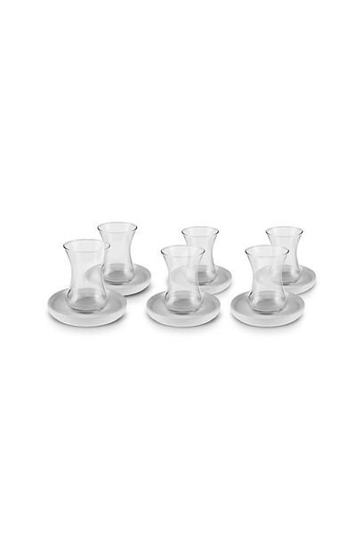 Apricot Karaca Sefa 12 Piece Round Tea Set for 6 People White