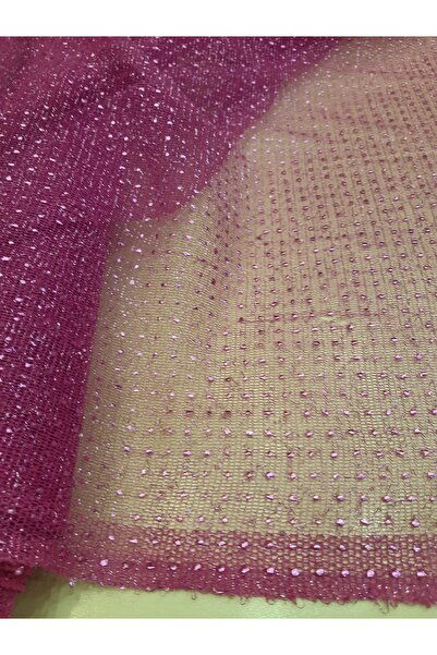 Safir Kumaş Abiyelik Süslemelik Tok Kip Duran Yapıştırma Puanlı Tül 3 Metre