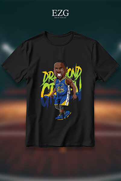 EZG Business Μπλουζάκι Draymond Green με στάμπα, Oversize Unisex, 100% βαμβακ...