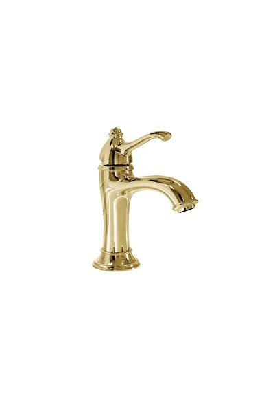 KALE Artdeco Lavabo Gold Gold Bathroom Faucet