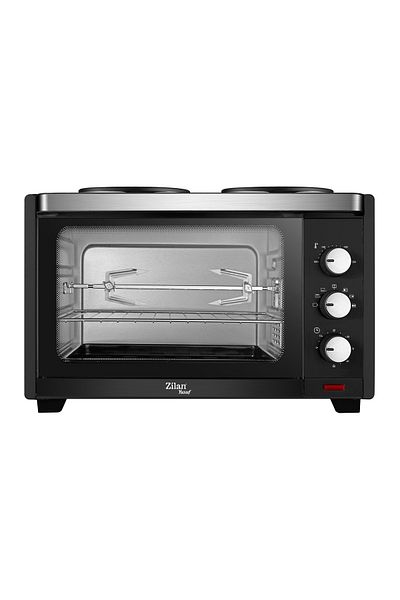 Zilan Zilan ZLN-0997 YUSUF Electric Oven, 1600 W, 28 Liters, Adjustable Temperature, Black