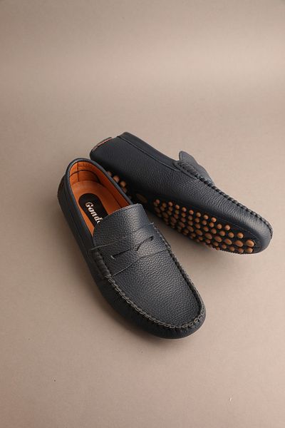 Gondol Loafer clasic pentru bărbați din piele naturală Lazilyon 42 ttx.225