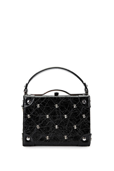 Tamer Tanca Kadın Vegan Siyah Omuz Çanta