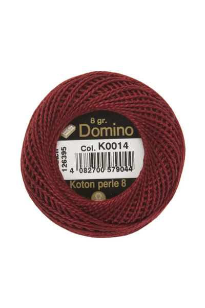 COATS خيط تطريز دومينو كوتون بيرل رقم 8