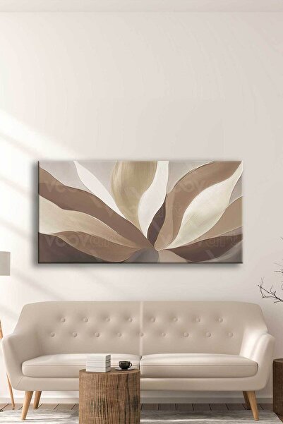 Voovart Özel Berceste Çiçek Dekoratif Kanvas Tablo -VOOV2773