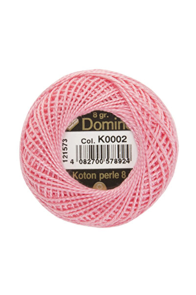 COATS خيط تطريز دومينو كوتون بيرل رقم 8