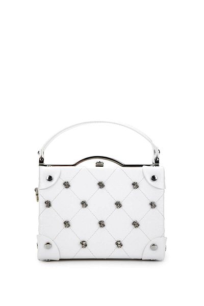 Tamer Tanca Women's Vegan White Shoulder Bag