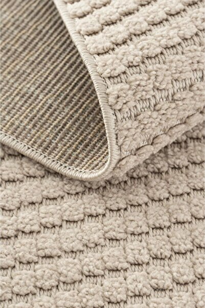 Anatolian Carpet Store Dızayn 1063 Bej Bukle Doku Iskandinav Model Halı