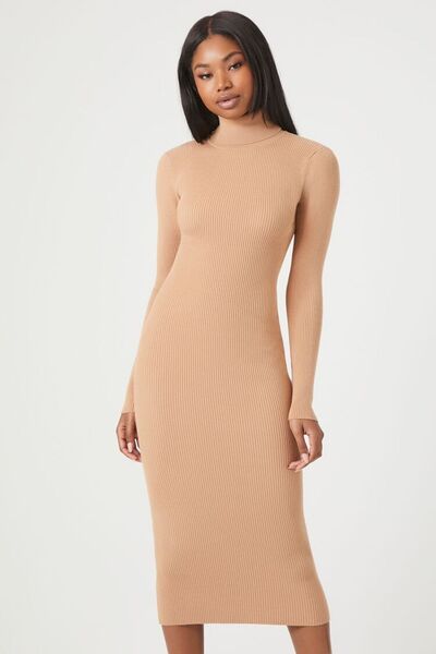 Forever 21 Triko Midi Elbise