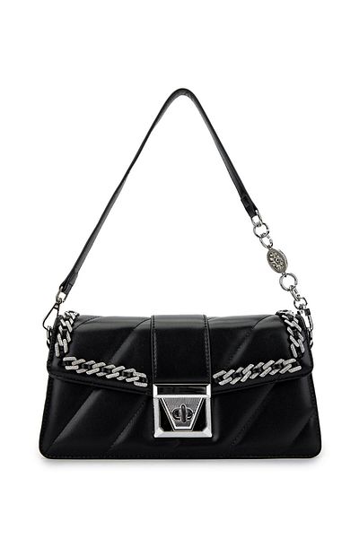 Tamer Tanca Women's Vegan Black Shoulder Bag