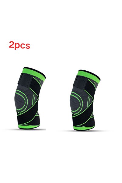 Choice 2pcs Knee Compressions Sleeve with Adjustable Straps for Running Worki...