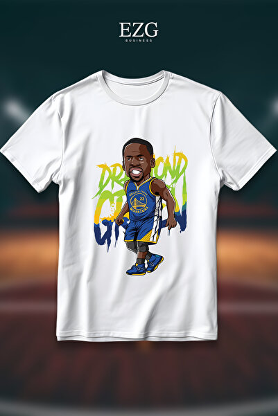 EZG Business Μπλουζάκι Draymond Green με στάμπα, Oversize Unisex, 100% βαμβακ...