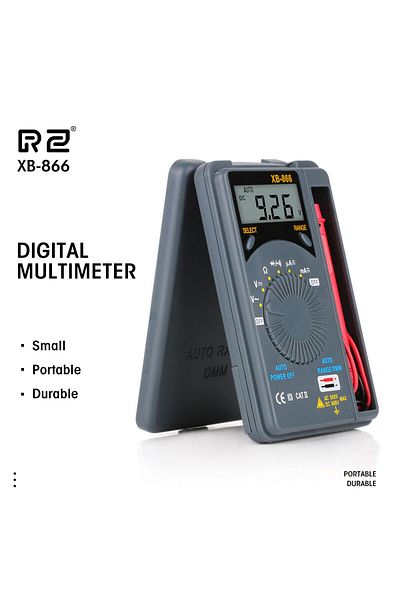 Choice Xb-866 Digital Multimeter Auto Range Ac/dc Pocket Ammeter Voltmeter Tester Tool Meter Multimetro