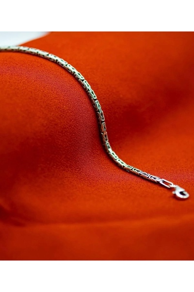 DEDE Kral bileklik 925 ayar gümüş