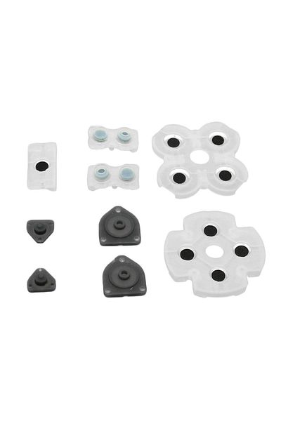 JCD Conductive Rubber JCD For PS4 JDM-001 / 011 Controller L1 R1 L2 R2 Trigger Buttons 3D Analog Stick +