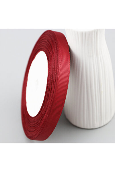 Choice شريط جروسجراين مقاس 10 مم (25 ياردة/لفة) لون عنابي كبير، شرائط تزيين ه...