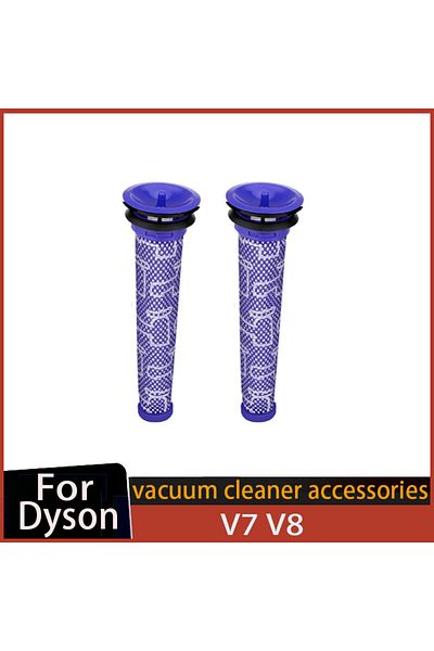 Choice 2PCS Upgrade Rear Motor Cover  Hepa Filter Post filter Replacemen for Dyson V7 V8 Cordless Vacuum Cl