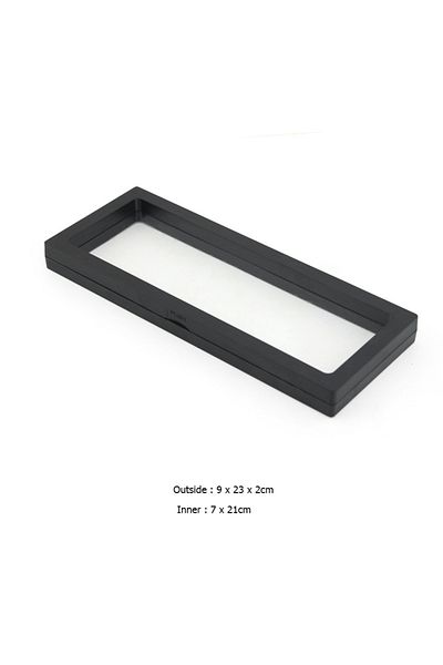 Choice Black 9x23cm Jewelry Storage Box Earring Studs Storage Box Antioxidant Pe Film Suspension Box Hand S