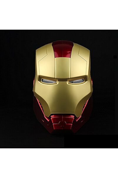 Choice helmet 65cm Marvel Iron Man Helmet 1:1 Wearable Mask Gloves Glowing Eyes Adult Child Model Cosplay P