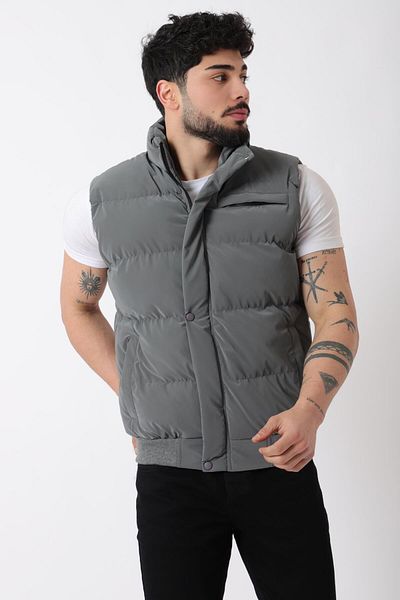 Stilkombin Nova Vest with Chest Pocket and Elastic Waist Bl 1722_60323