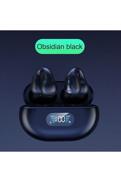Choice X22 Black NEW TWS for Ambie Sound Earcuffs Ear Bone Conduction Earring Wireless Bluetooth Earphones