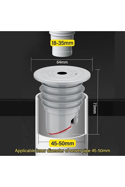 Choice Grey 45-50mm Dish Bathroom Drainer Kitchen Drain Trap Sink Drains Filter Sewer Tub Cover Home Draina