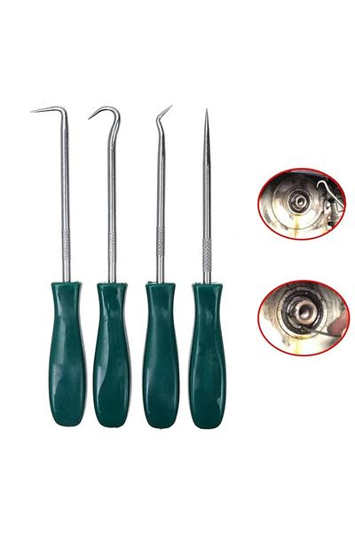 Choice New 4Pcs 135mm Car Auto Vehicle Oil Seal Screwdrivers Set O-Ring Seal Gasket Puller Remover Pick ...