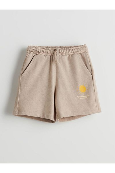 LC Waikiki New Season Elastic Waist Boy's Shorts - S5Kc11Z4