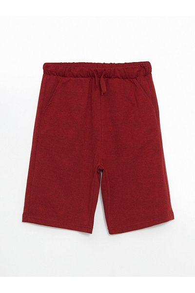 LC Waikiki Lcw Eco Red Elastic Waist Boy Shorts