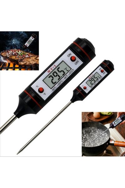 Choice Digital Meat Thermometer Cooking Food Kitchen Probe Water Milk Oil Liquid Oven Digital Temperature