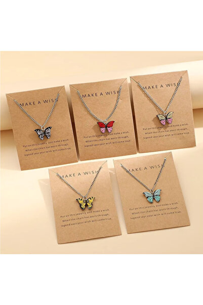 Choice 5674101HB 5 قطع/مجموعة قلادات نسائية أنيقة على الطراز القديم، مجموعة ق...