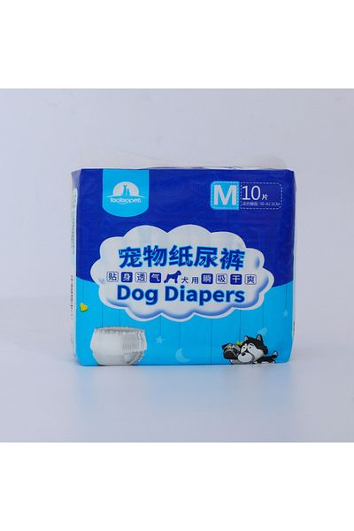 Choice M(BITCH) 10pcs Disposable Dog Diapers Female Male Super Absorption Physiological Cat Pet Leakproof N