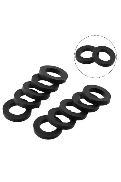 Choice 10 قطع 1/2 "حلقة مطاطية O-حلقة غسالات دش خرطوم ختم حشية صنابير الحمام غسالات حلقة مانعة للتسرب حمام...