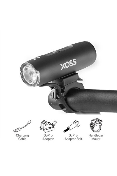 XOSS XL400 XL400/XL800 Bike Headlight 400/800 Lumen USB Rechargeable Road MTB...