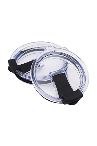 Choice غطاء أسود مقاوم للانسكاب سعة 30 أونصة، قطعة واحدة، مناسب لأكواب Yeti س...