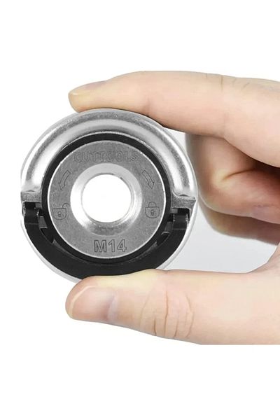 Choice M14 Self-Locking Pressing Plate Grinder Quick Release Flange Nut Power Chuck Tools Universal M14 Thr