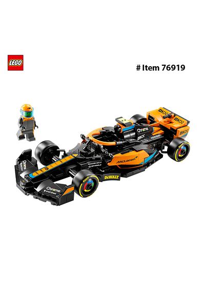 Choice 76919 Lego 76919 Speed Champions 2023 Mclaren Formula 1 Race Car Toy For Play And Display, Buildable