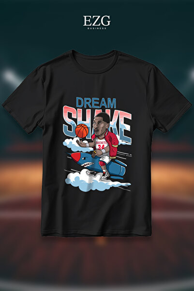 EZG Business Hakeem Olajuwo Dream Shake Oversize Unisex T-Shirt 100% βαμβακερ...