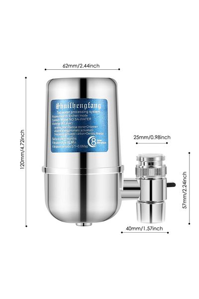 Choice Faucet Water Filter Faucet Mount Water Filtration System Household Kitchen Water Purifier Tap Wat...