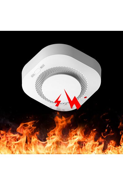 Choice Independent Smoke Detector Sensor For Home Warehouse Security Smart Smoke Fire Alarm Replaceable ...
